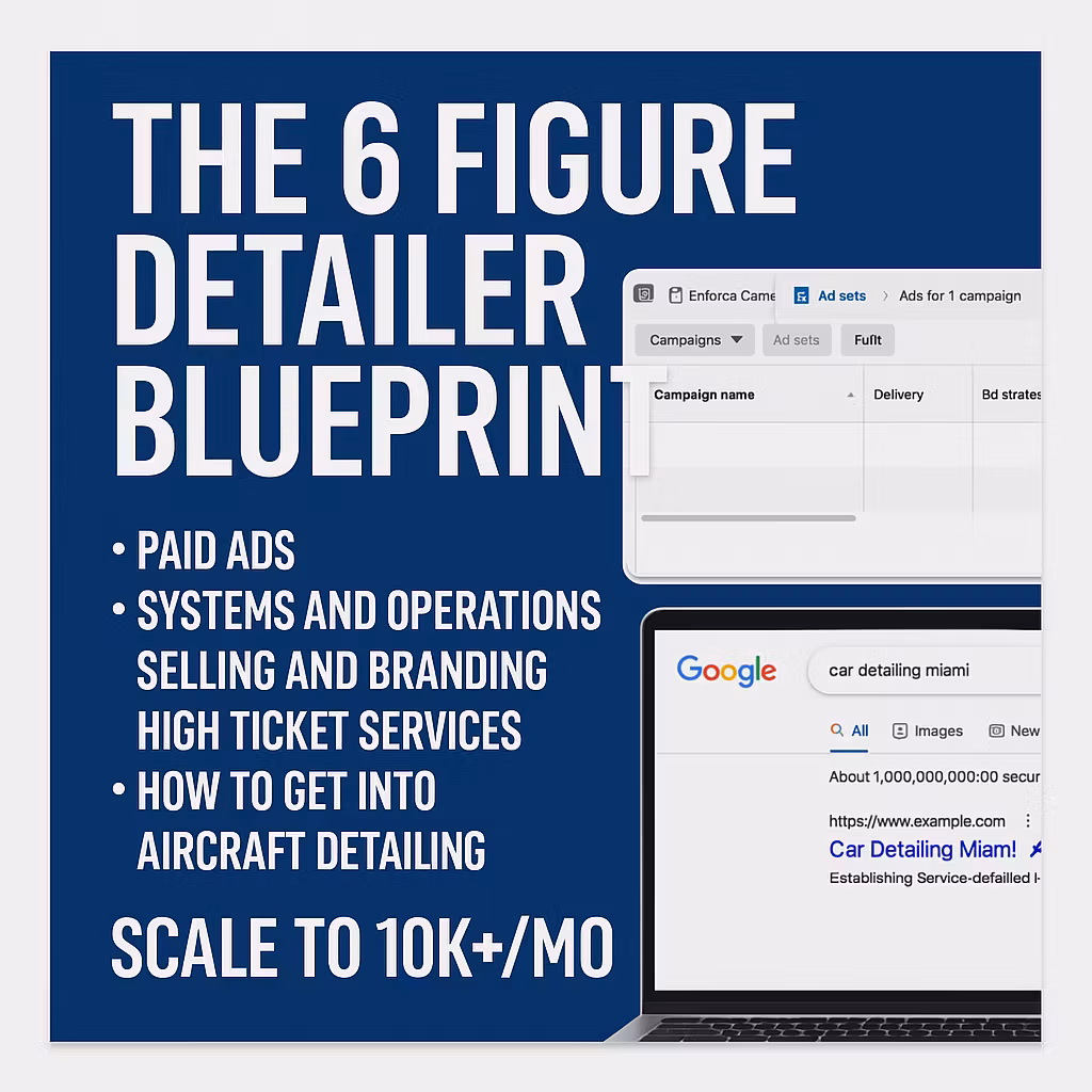 6 Figure Detailer Blueprint