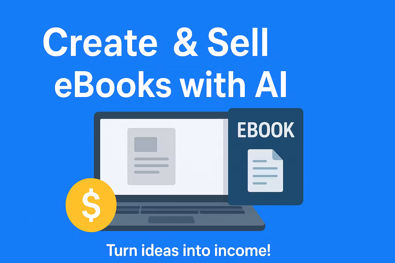 Create & Sell eBooks with AI