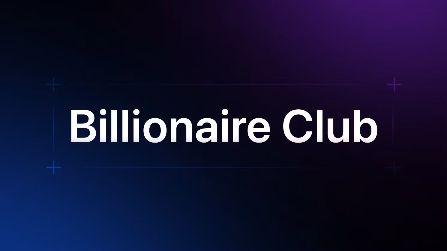 Billionaire Club - Elite offer