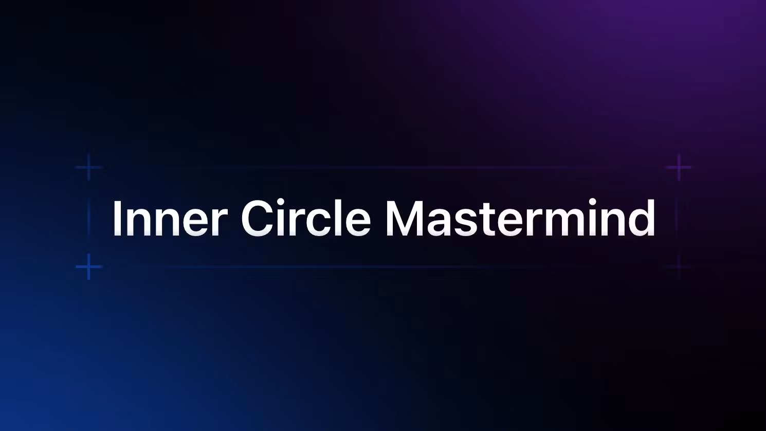 Inner Circle Mastermind