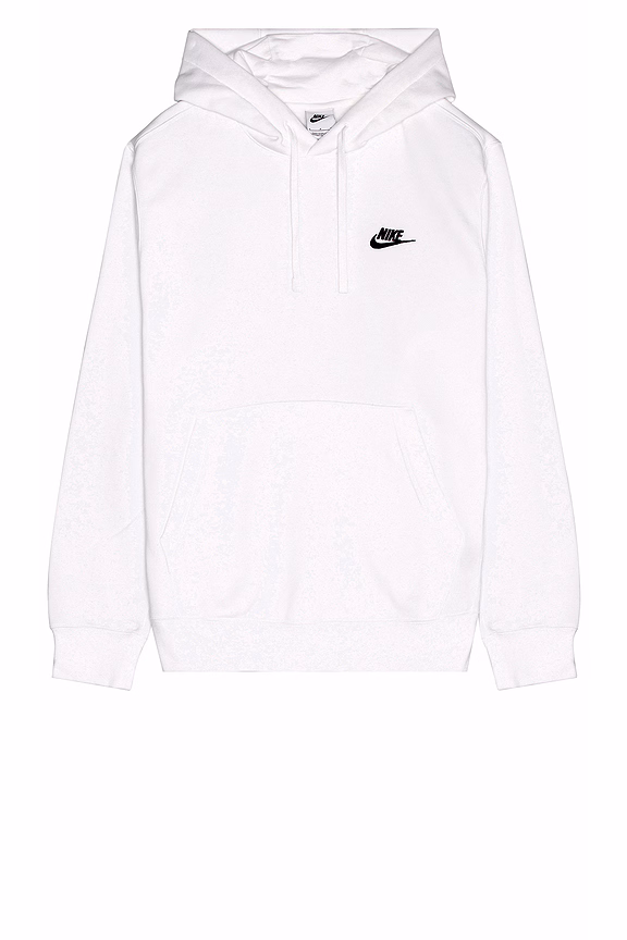 White Nike Pullover Hoodie