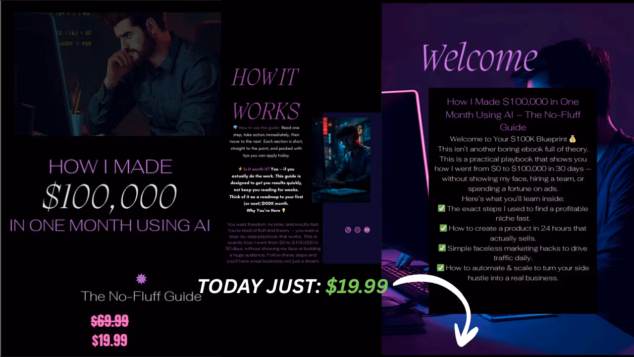 HOW I MADE 100K using AI