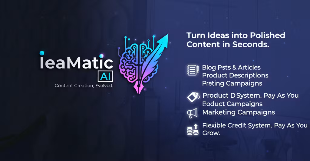 IdeaMatic AI Content Generator