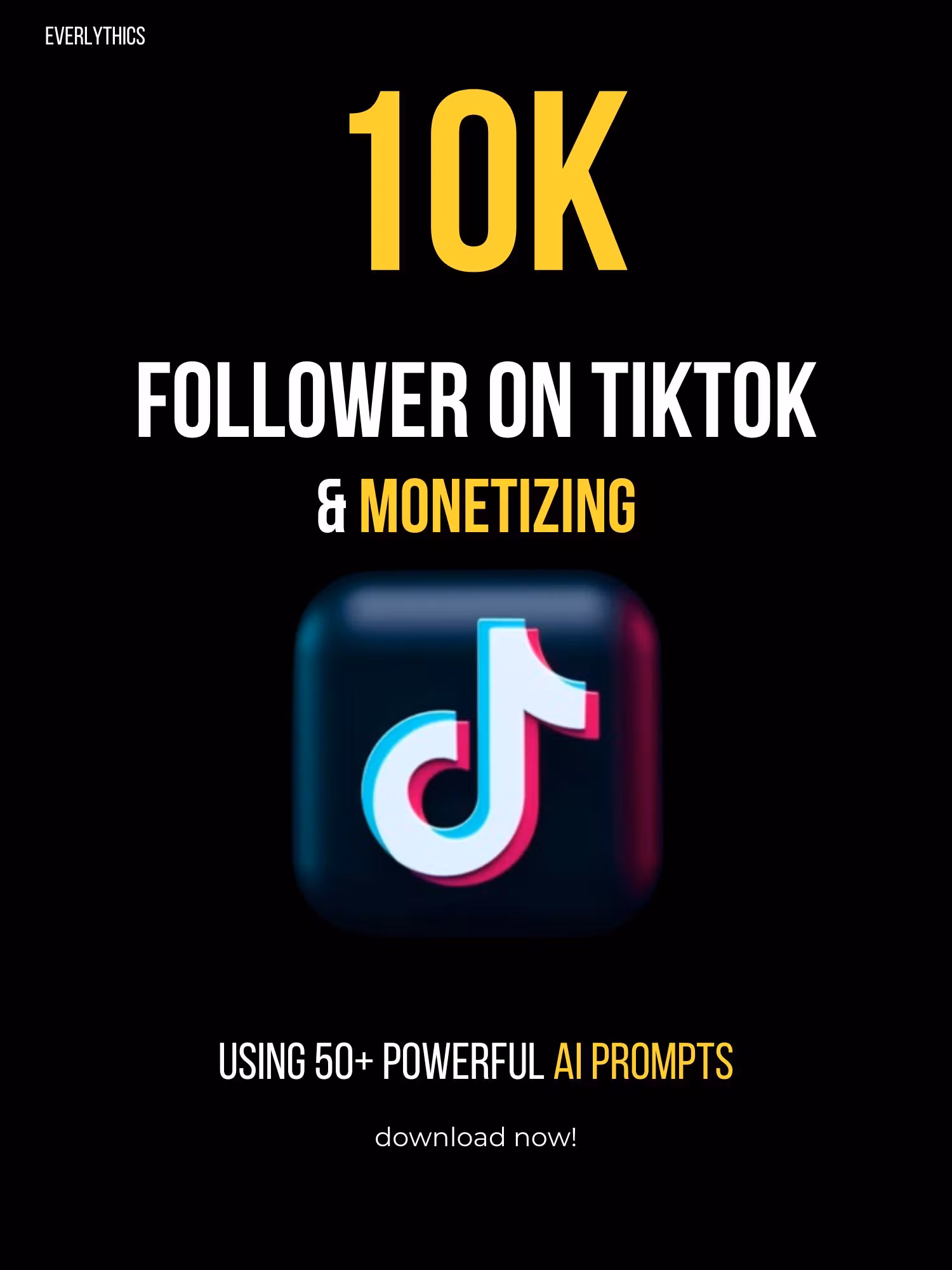 10k Tiktok Followers using AI