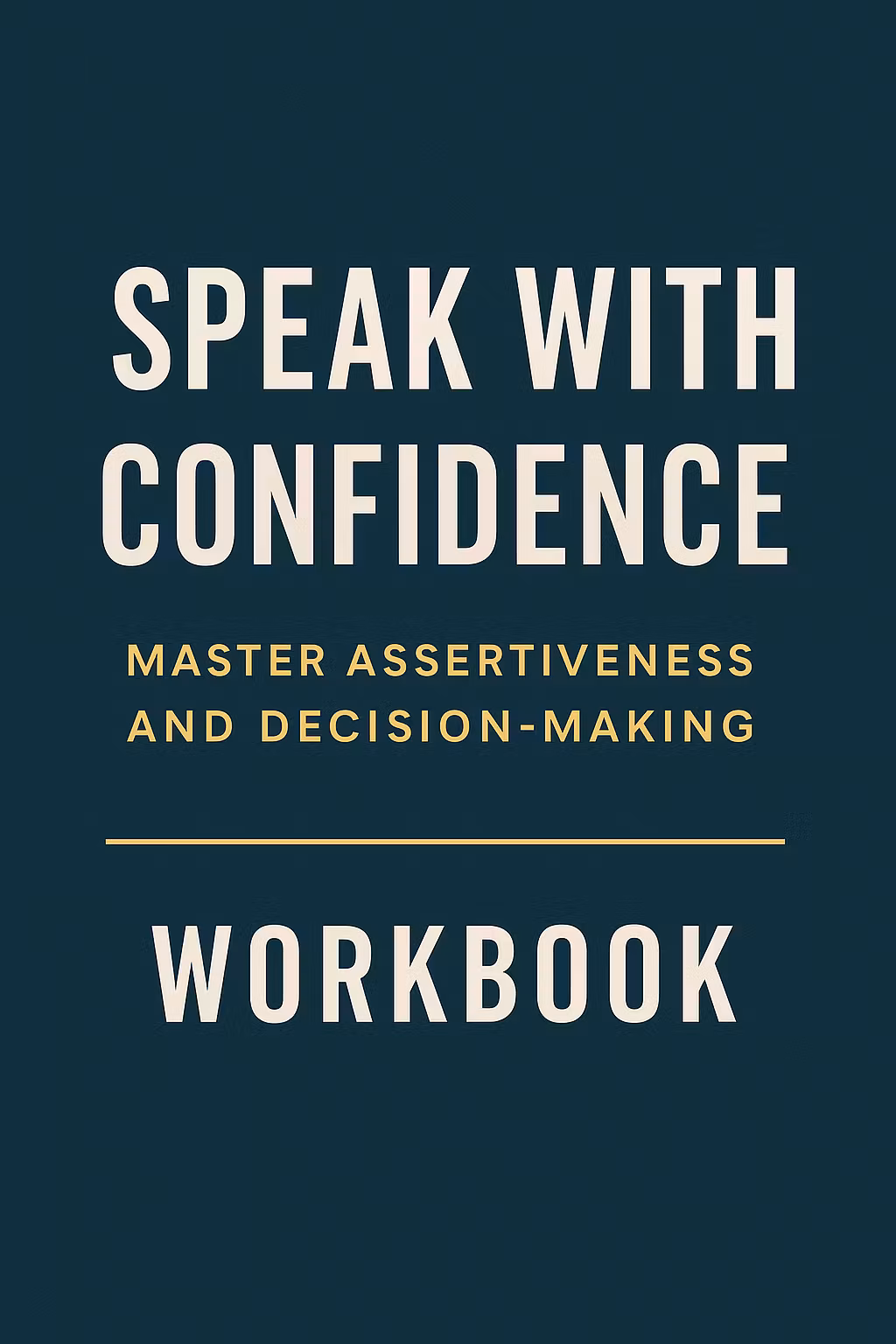 Speak With Confidence