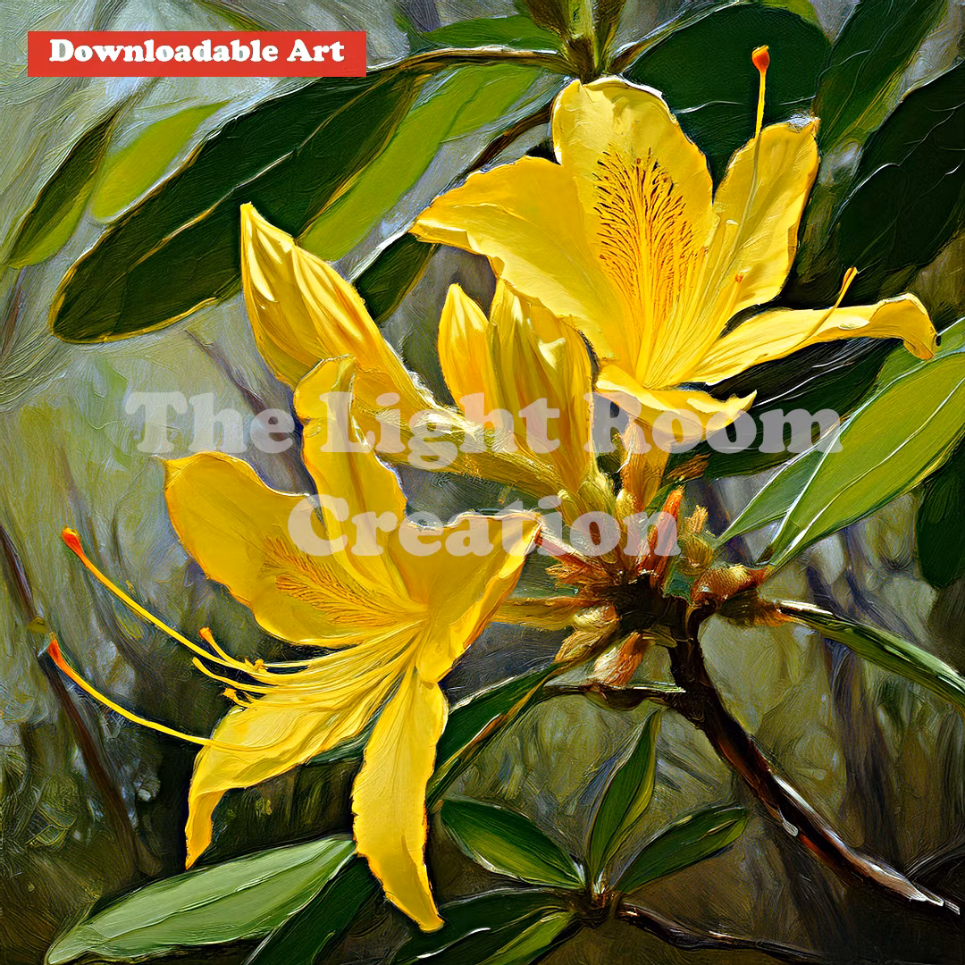 Yellow Azaleas #3