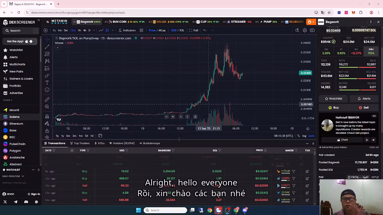 Alpha Alerts: Pro Token Bot