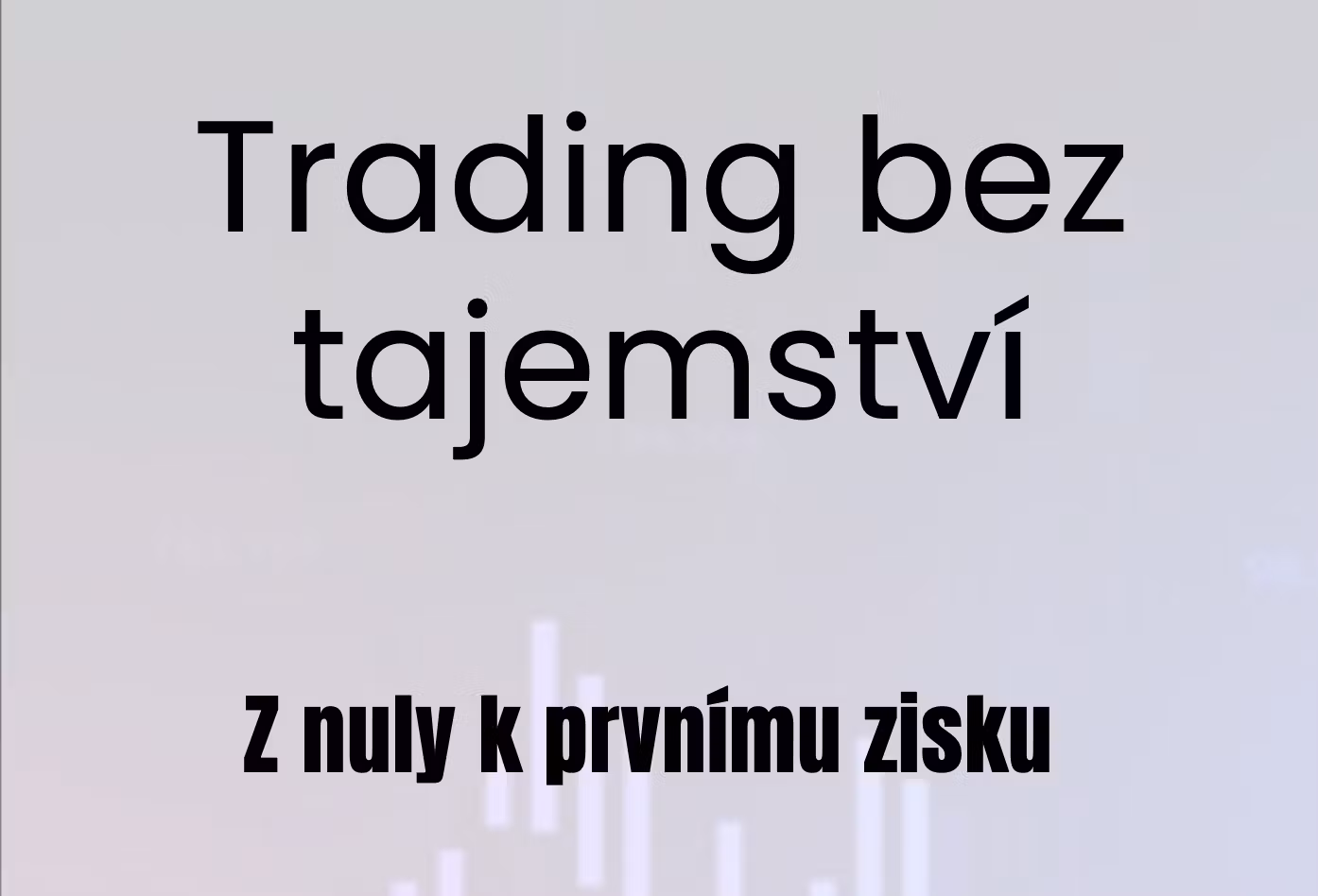 E-book - trading bez tajemství
