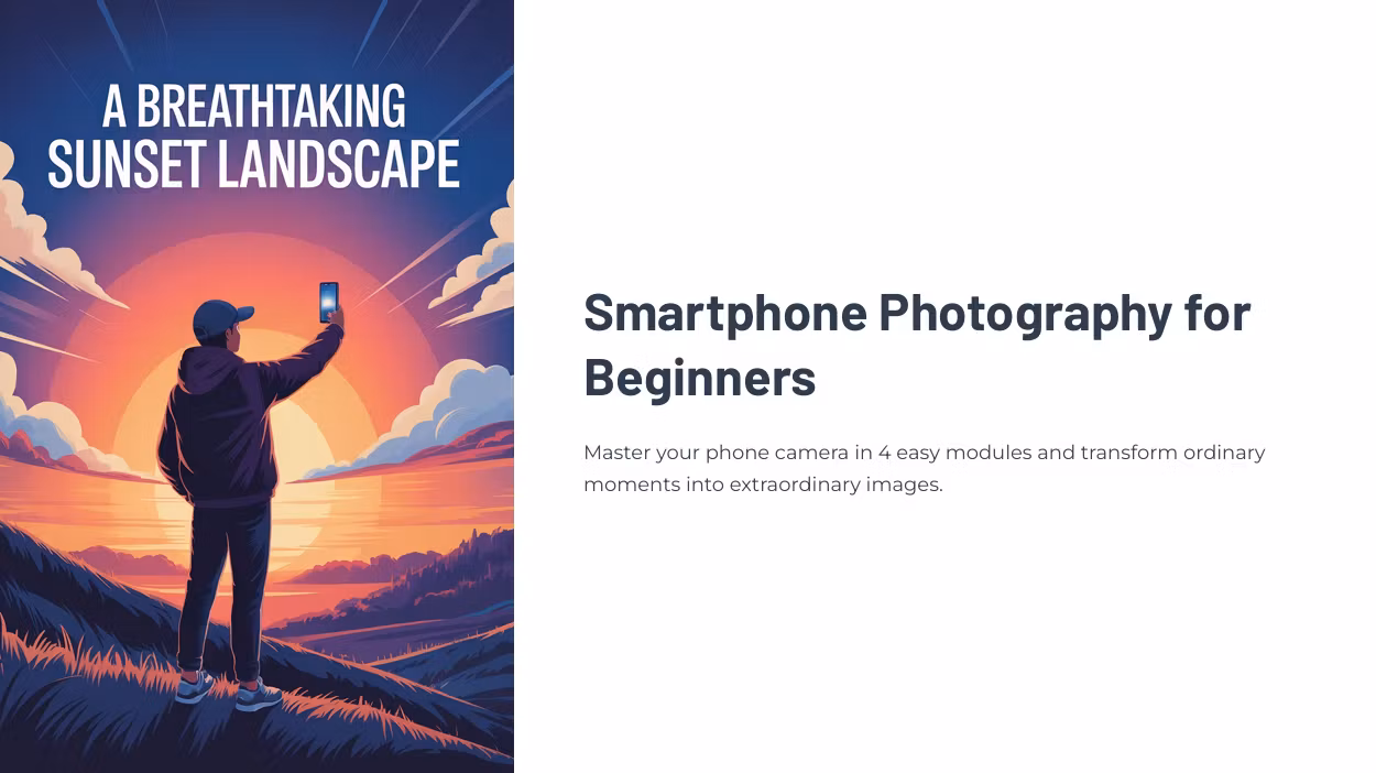 Smartphone Photography 101