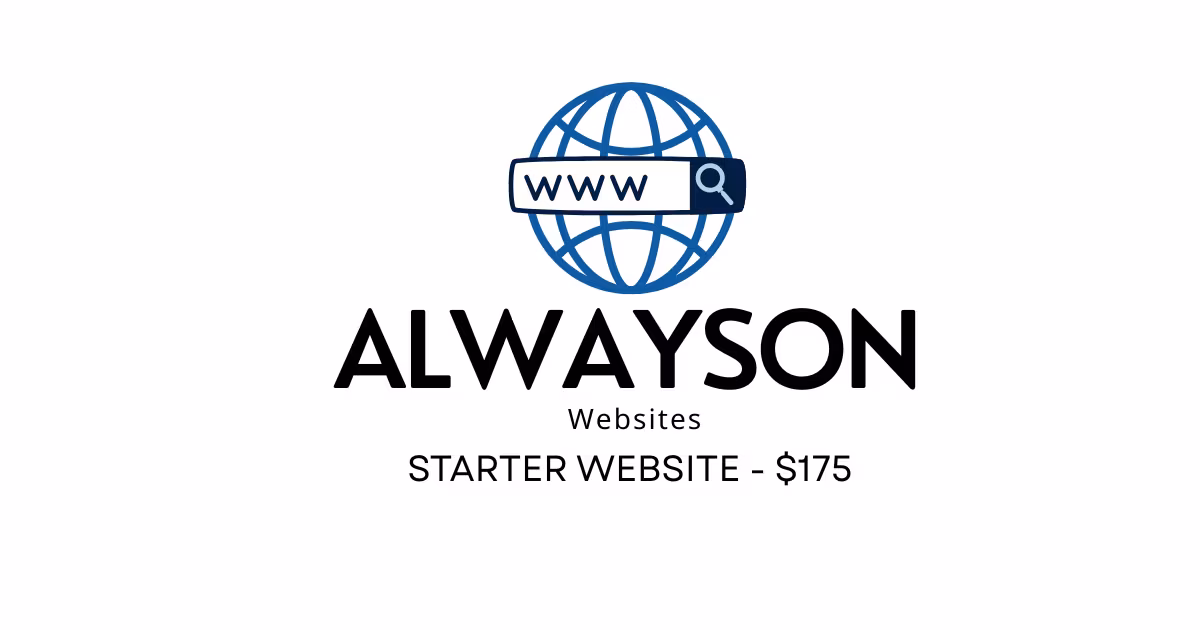 Starter Website - $175