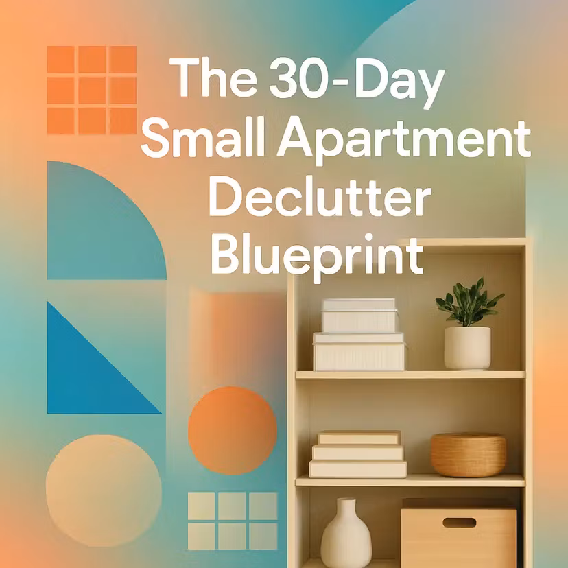 30-Day Apartment Declutter