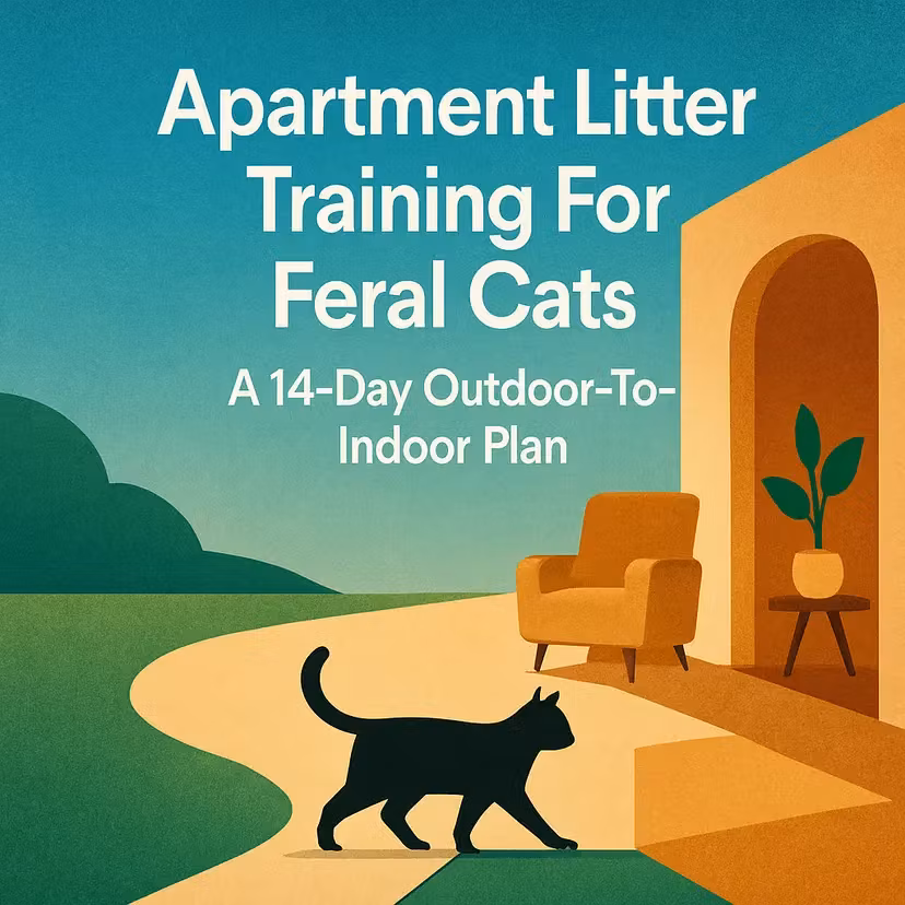 Litter Training For Feral Cats