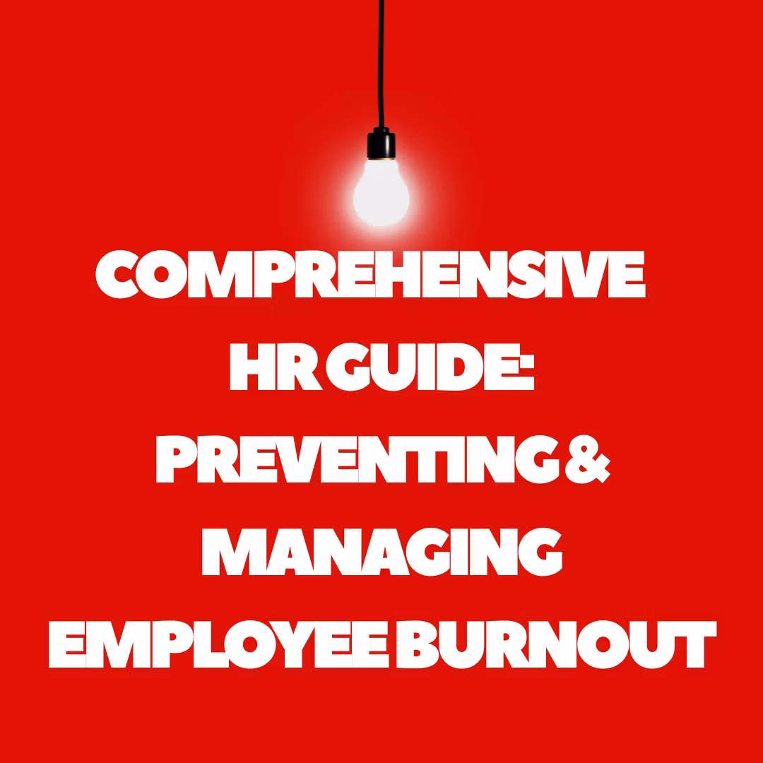Workplace Burnout end Guide
