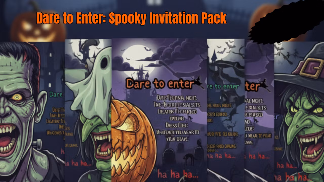 "Dare to enter" bundle designs