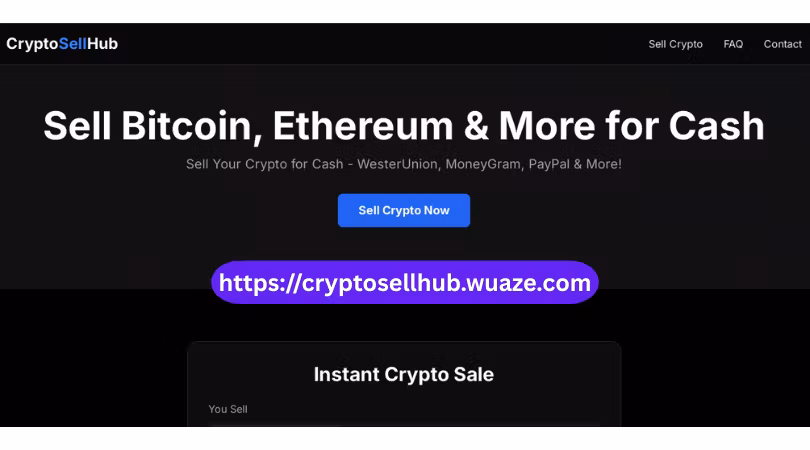 CryptoSellHub No-KYC Crypto