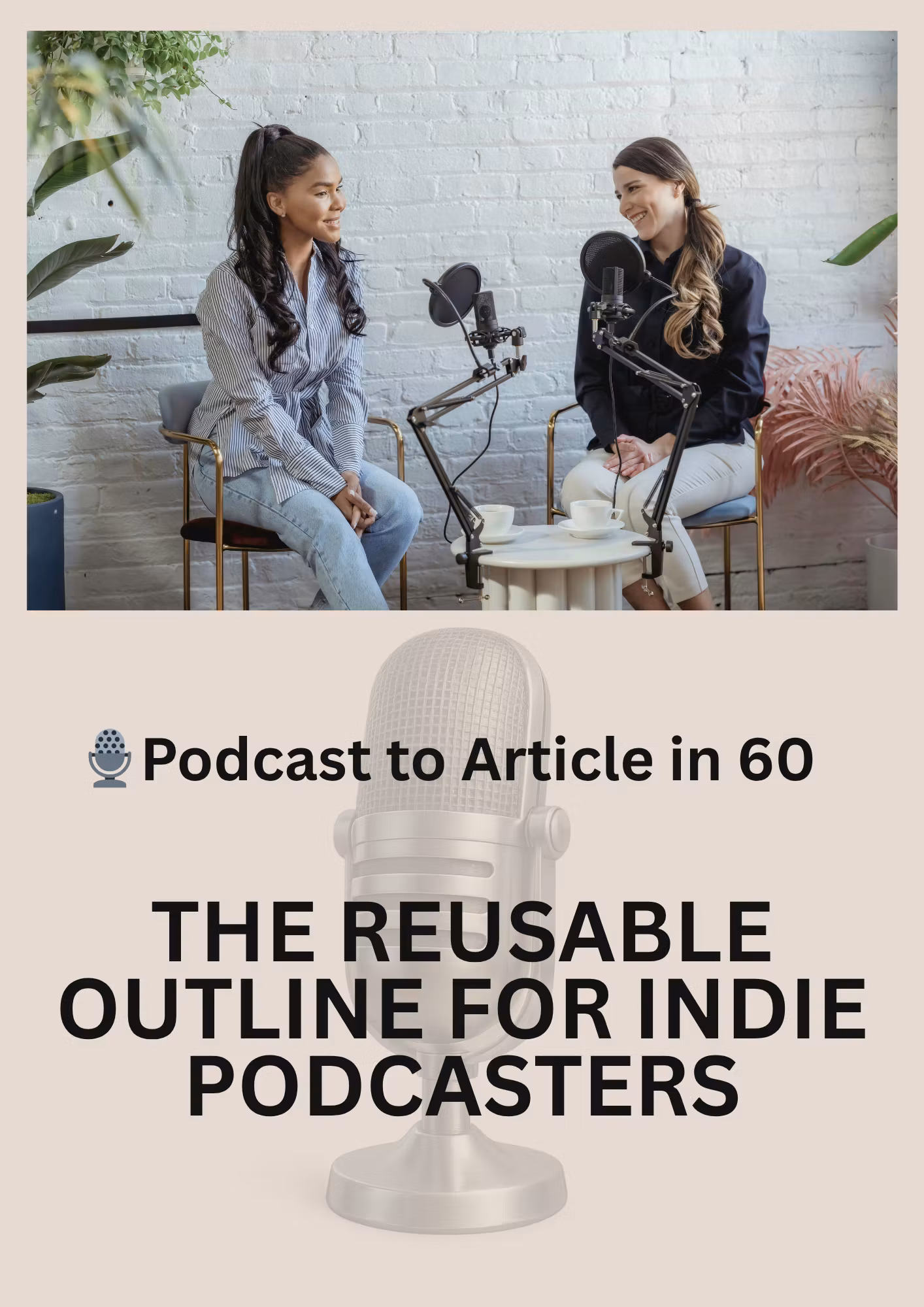 🎙️Podcast to Article in 60 