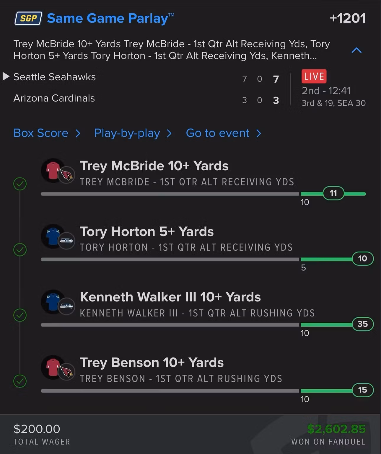 LEAKED PICKS