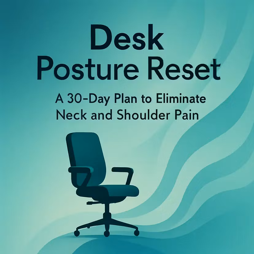 30-Day Desk Posture Reset