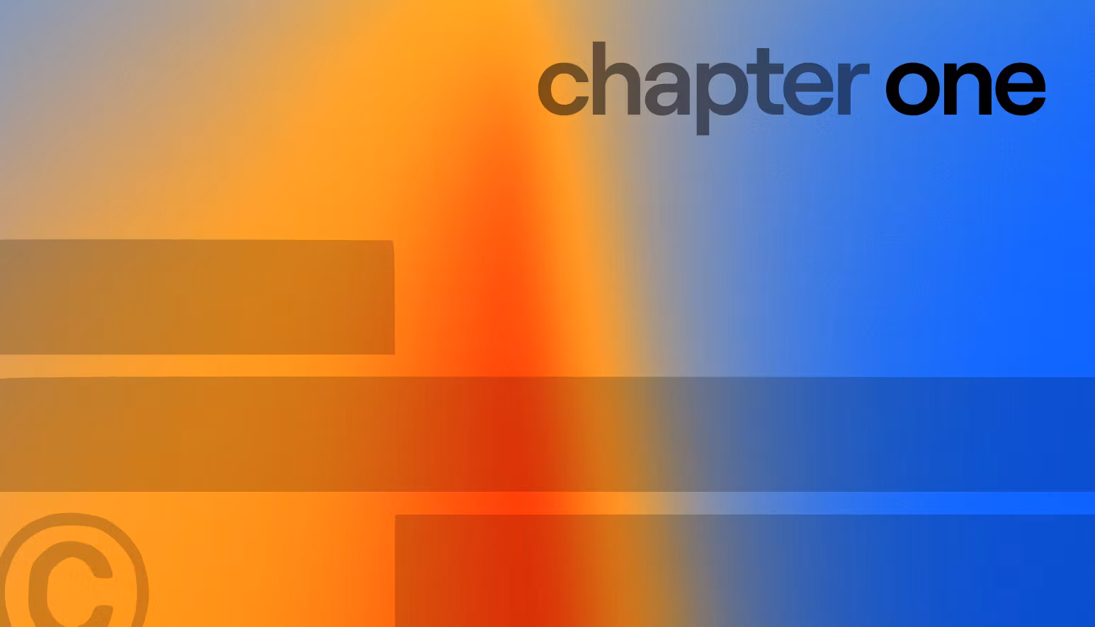 Chapter One