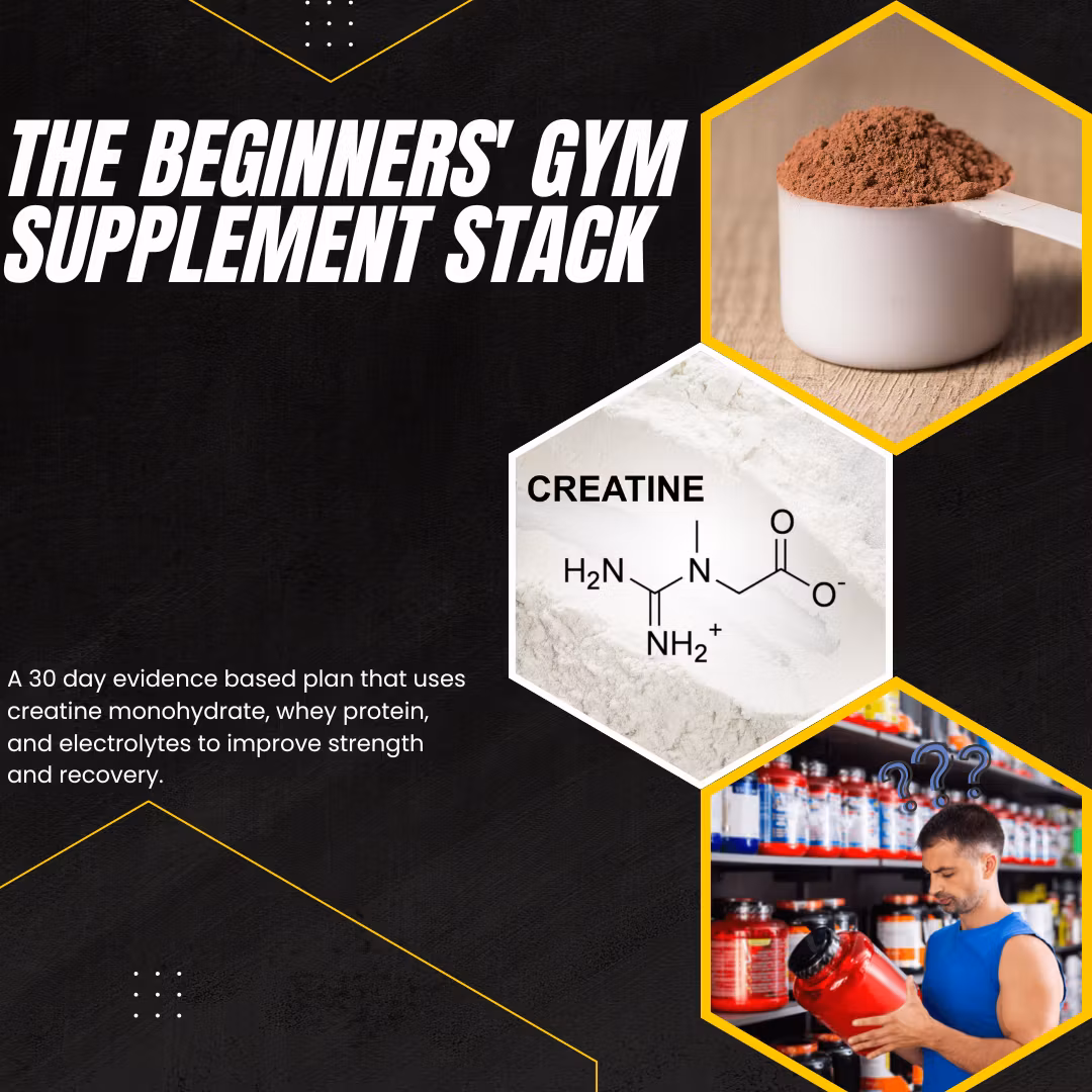 Beginners Gym Supplement Stack