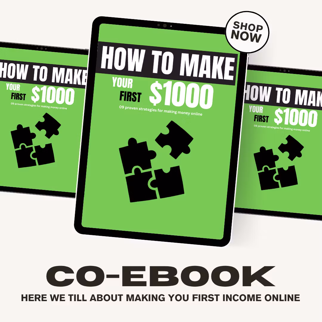 Make your first $1000 online.