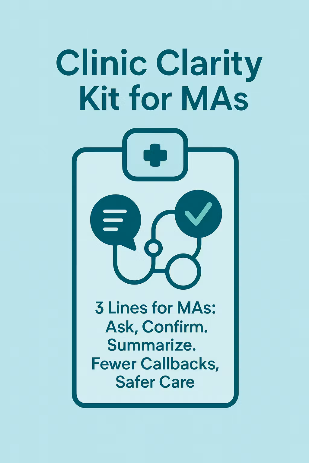 Clinic Clarity Kit for MAs