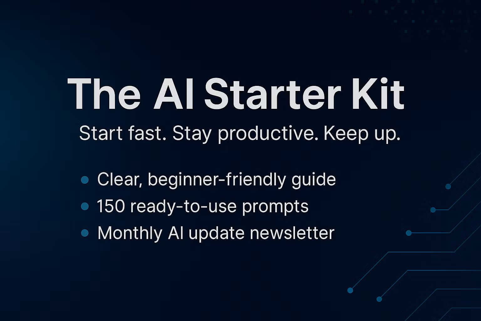 The AI Starter Kit