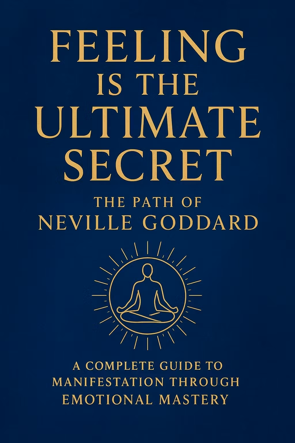 Feeling is the Ultimate Secret