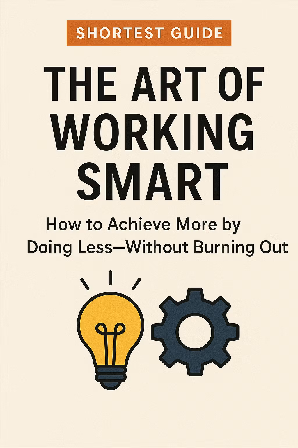 The Art of Working Smart