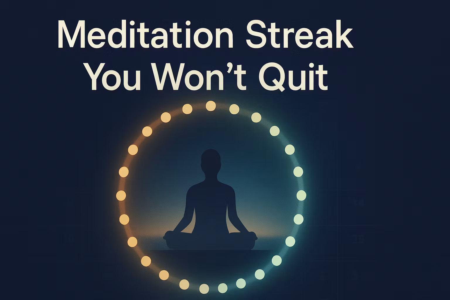 30 Day Meditation Streak