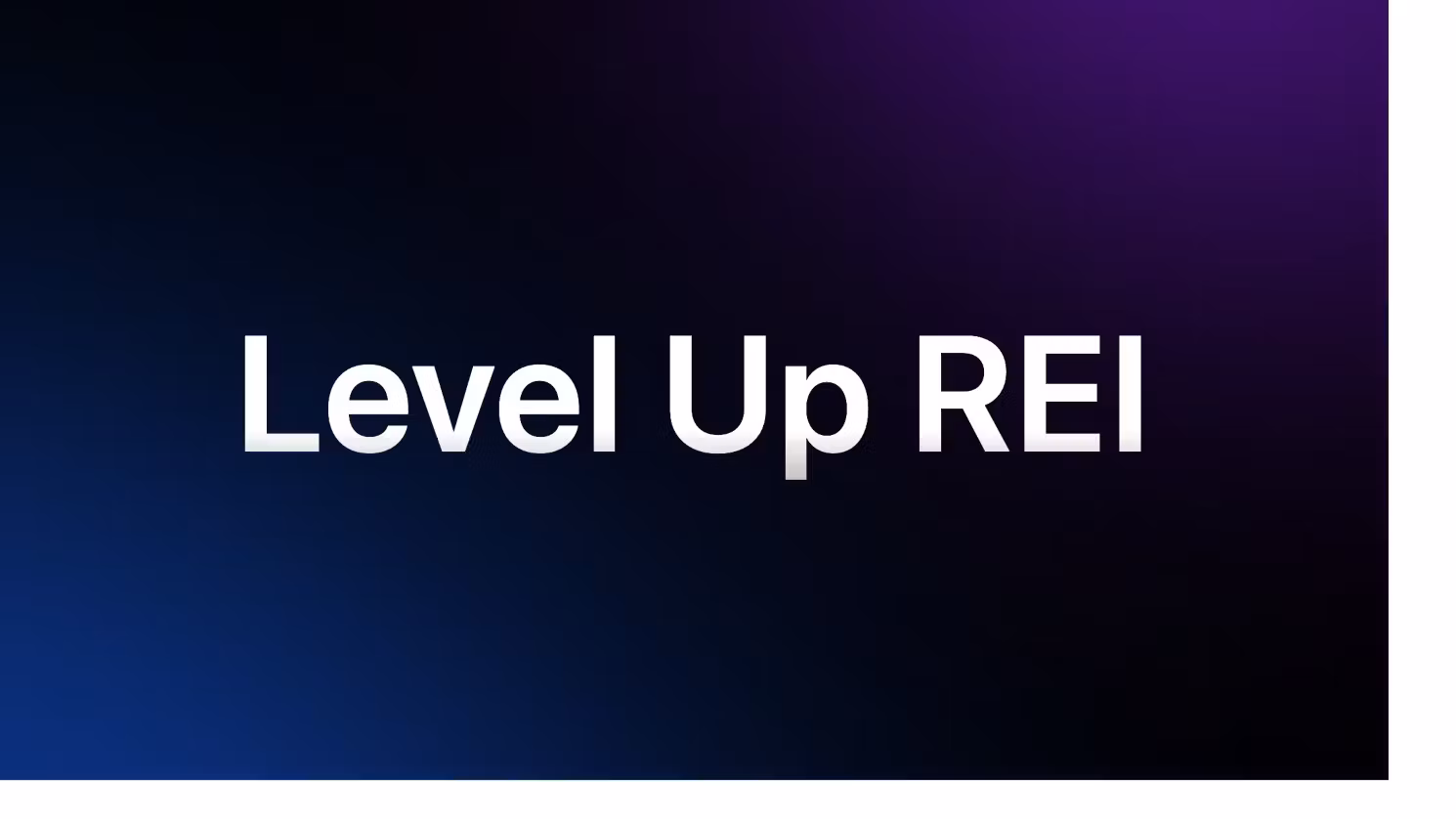 Level Up REI