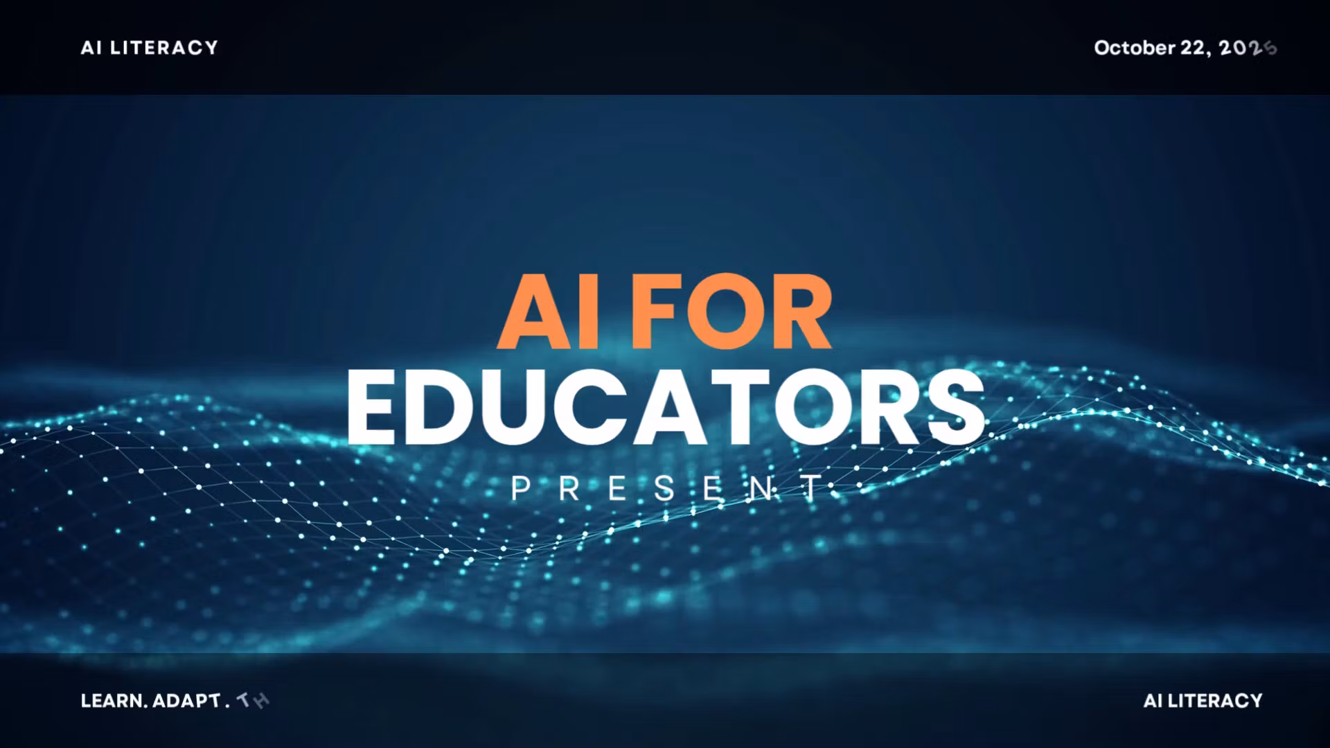 AI guide for teachers