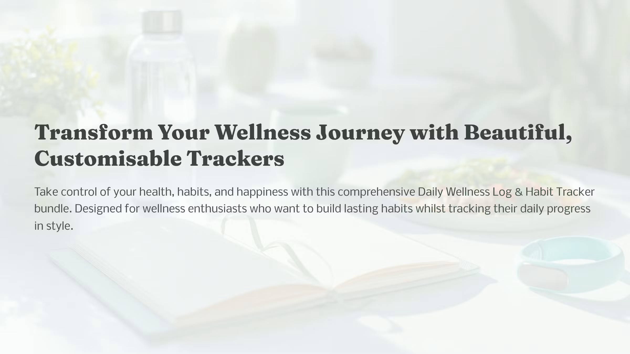 Daily Wellness Log