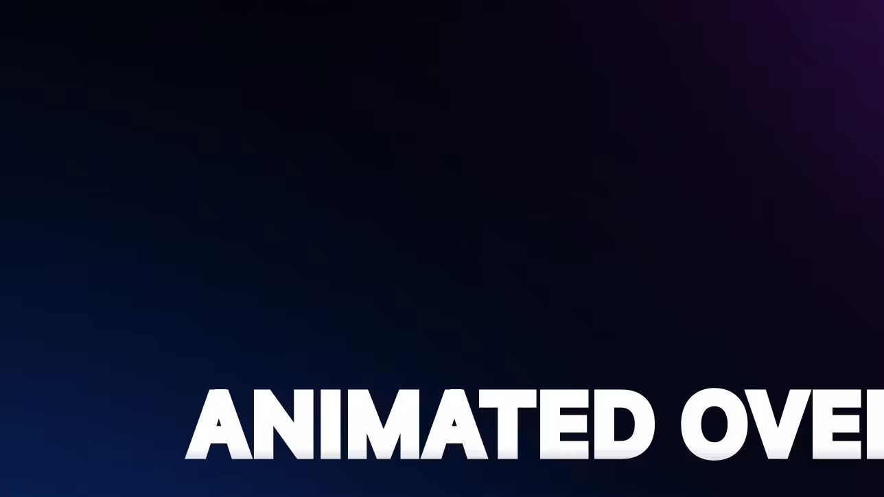 ANIMATED OVERLAYZ(TWITCH)