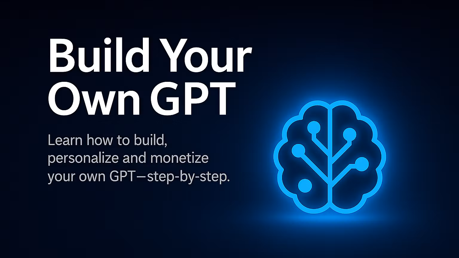 Custom GPT Builder Course