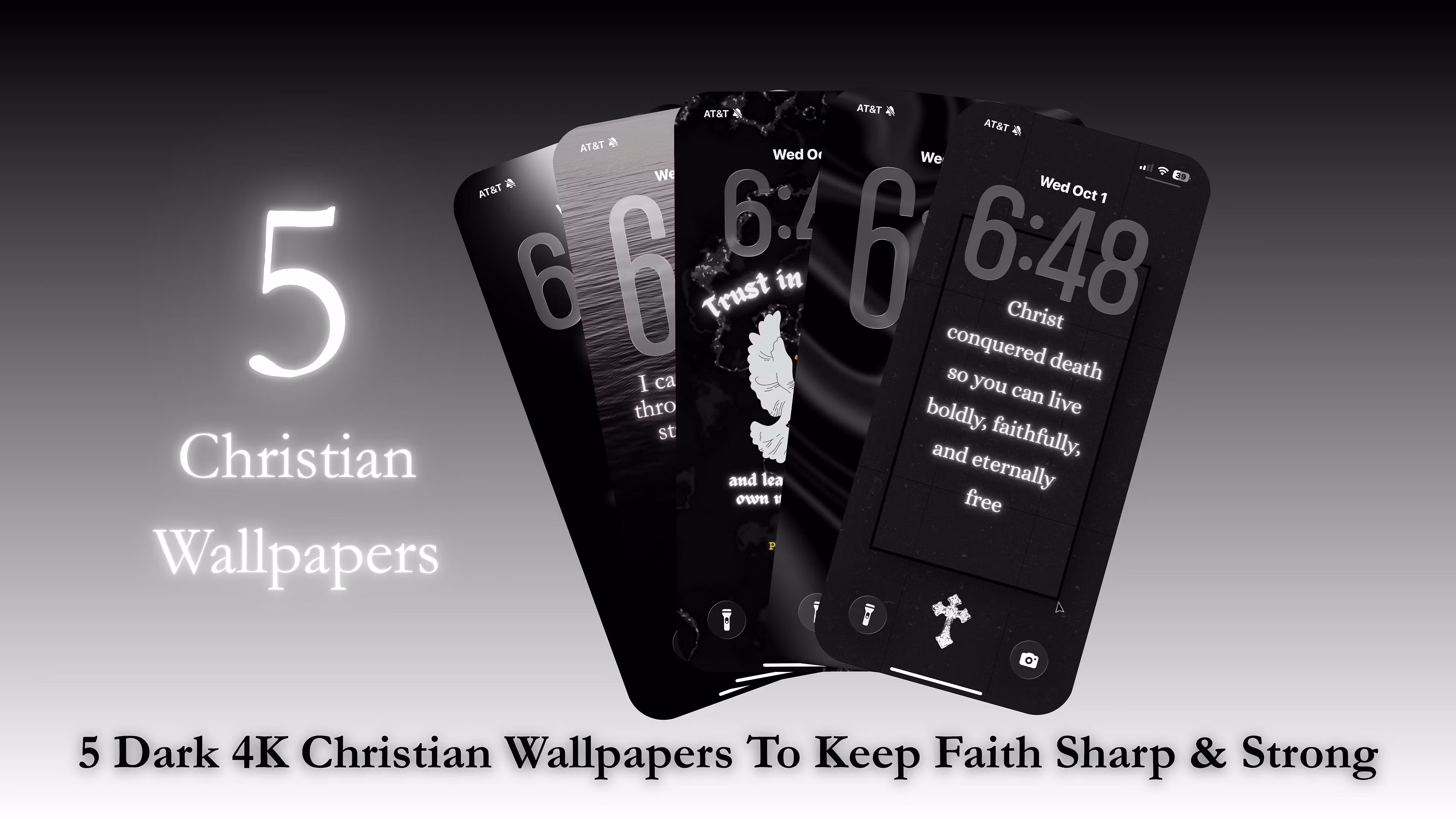 DarkTheme Christian Wallpapers