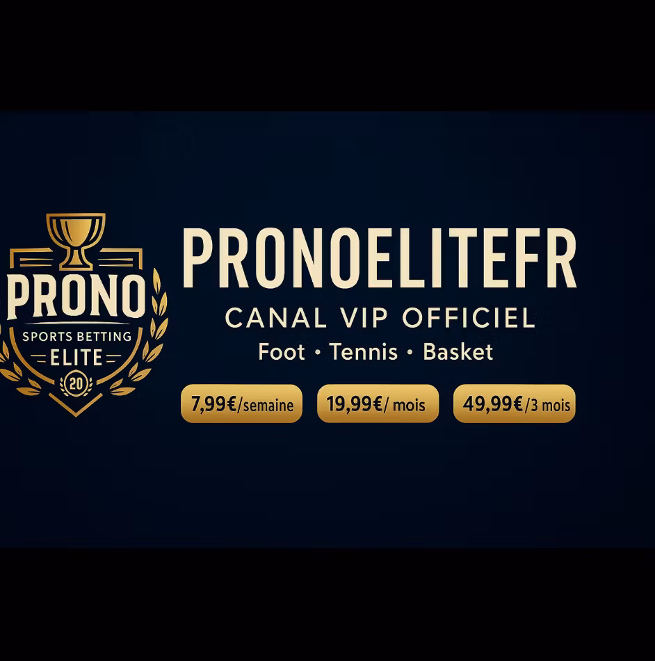  PronoEliteFR- Canal VIP