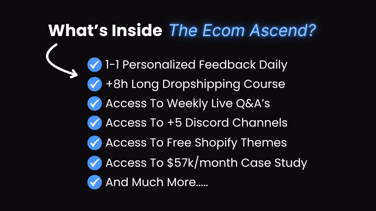 Ecom Ascend - Program