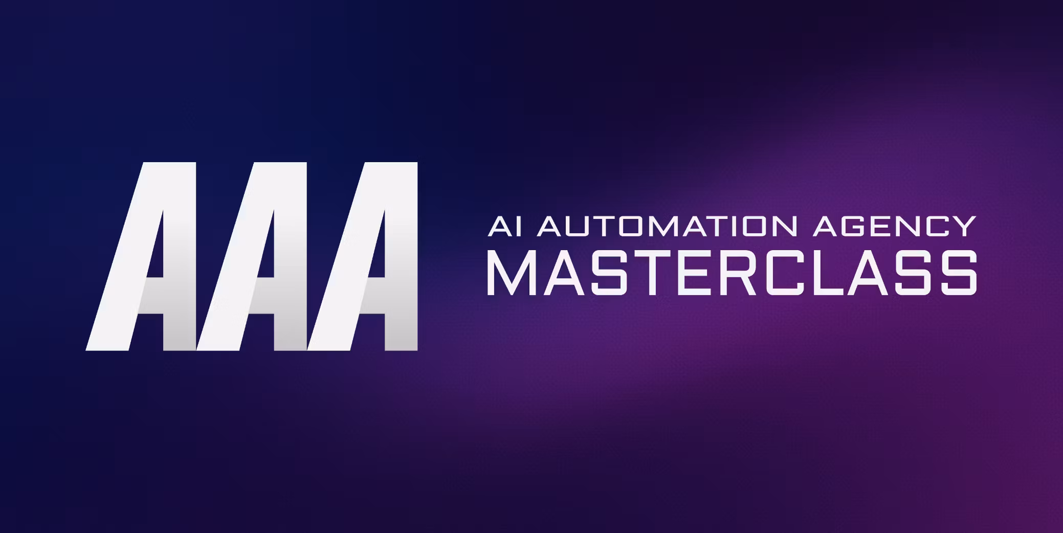 AAA Masterclass
