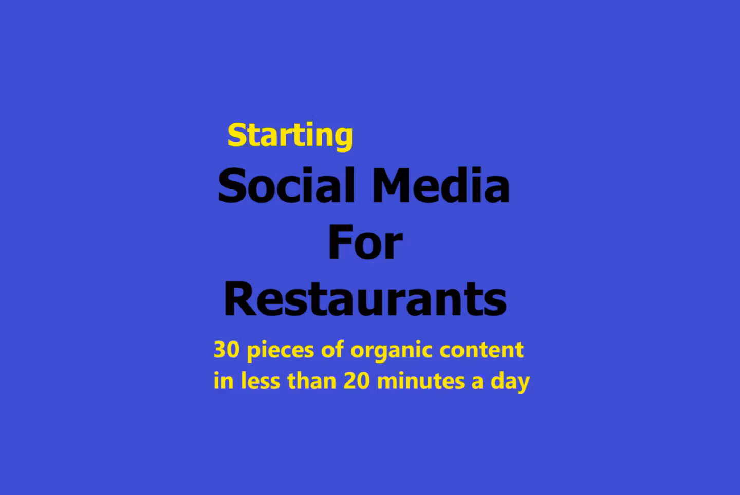 Restaurant Reach