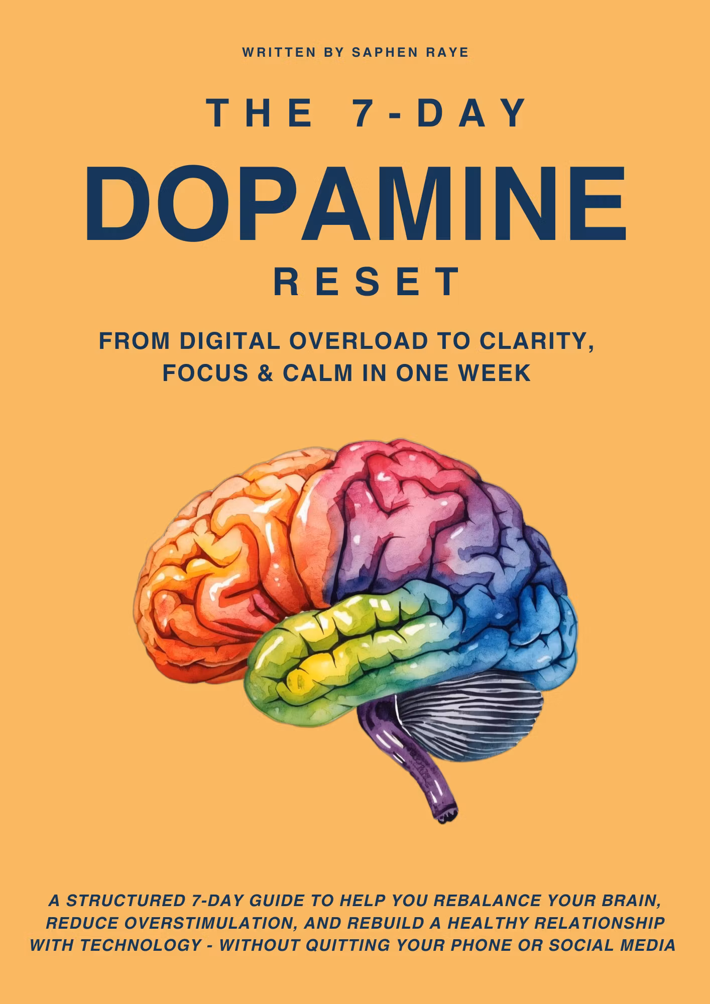 The 7-Day Dopamine Reset Guide + Printable Planner