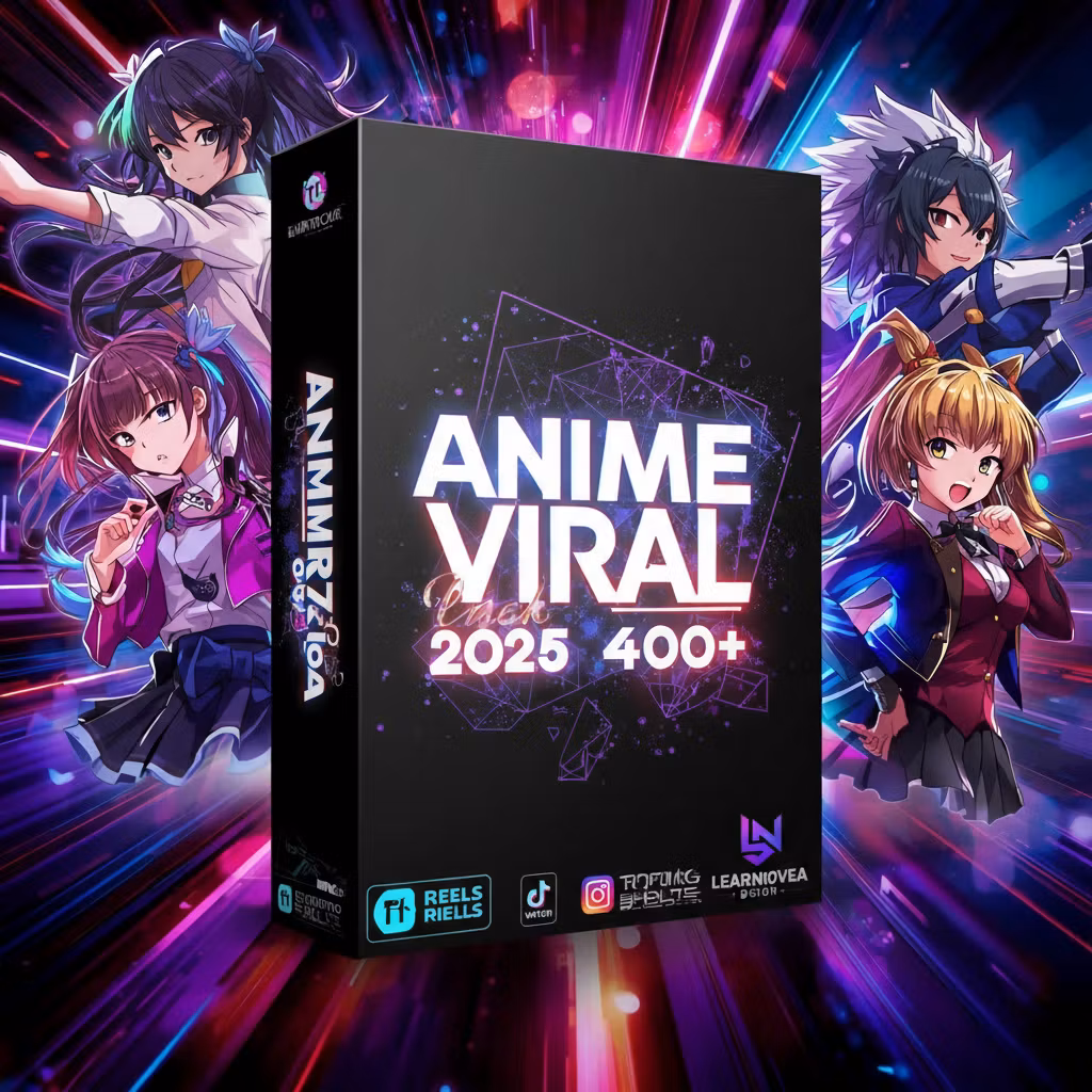 ⚡ Anime Viral Pack 2025 — 400+