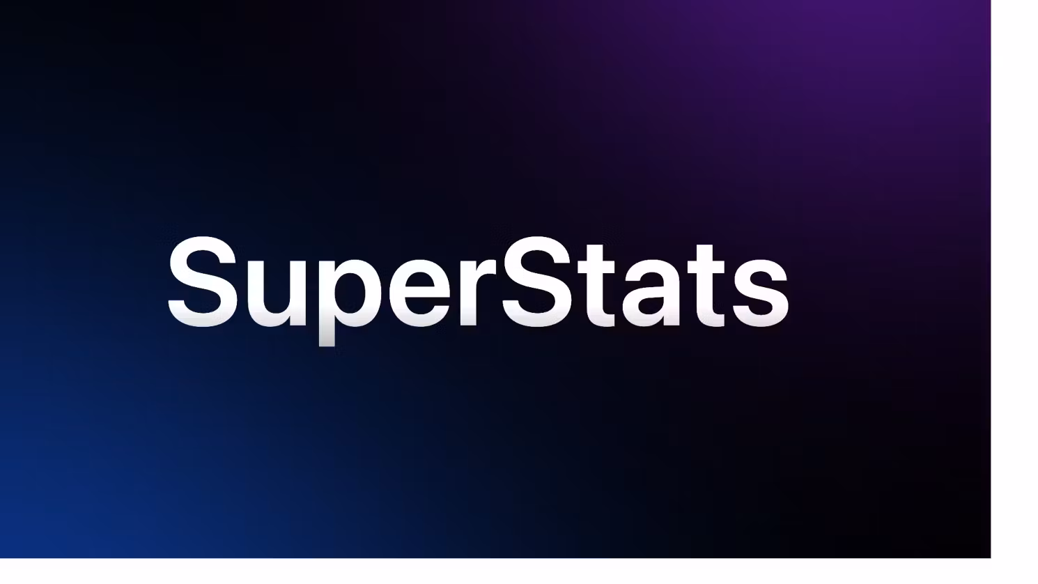 SuperStats Max Monthly