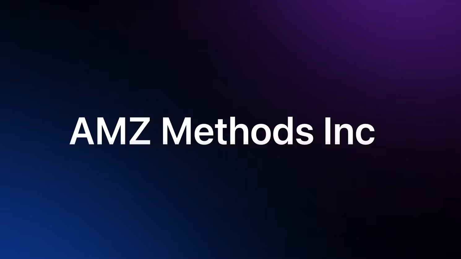 AMZ Methods Elite