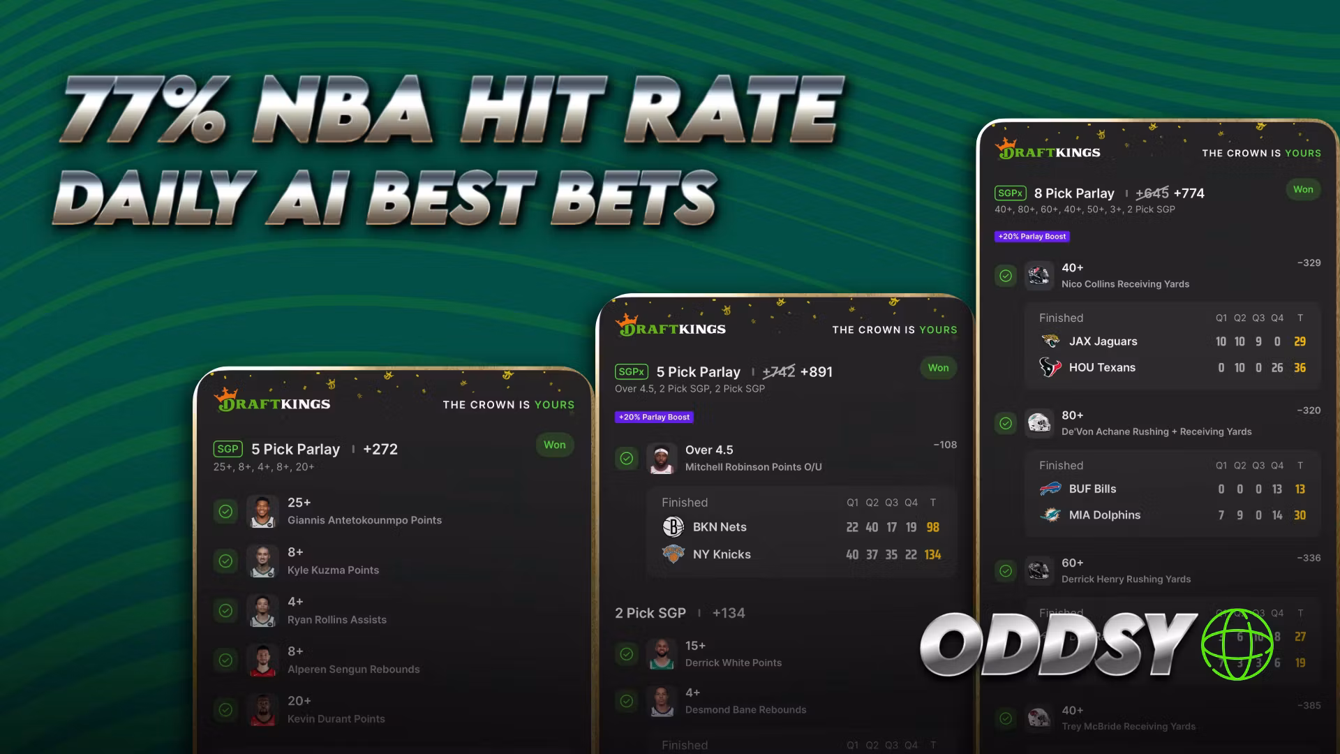 Oddsy AI Picks - All Access