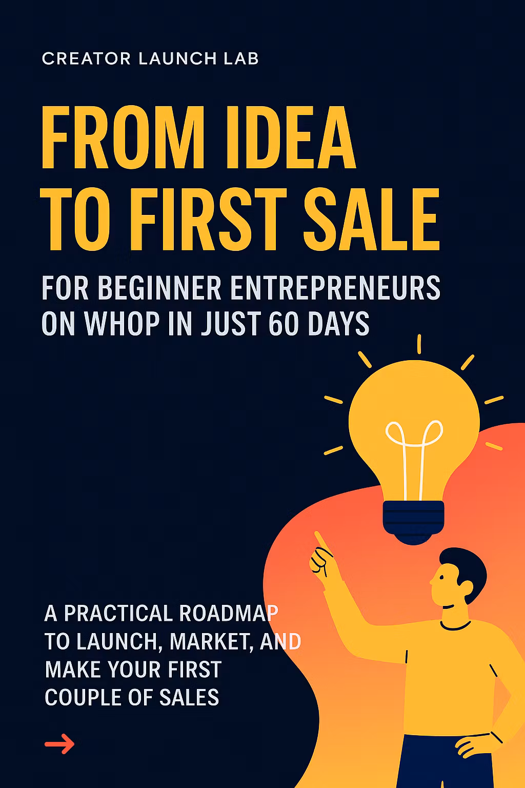 From idea to FIRST SALE 🔥