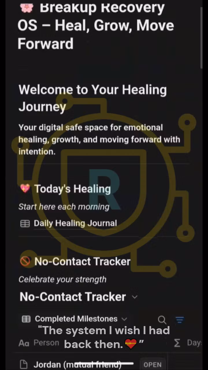 Breakup Recovery OS