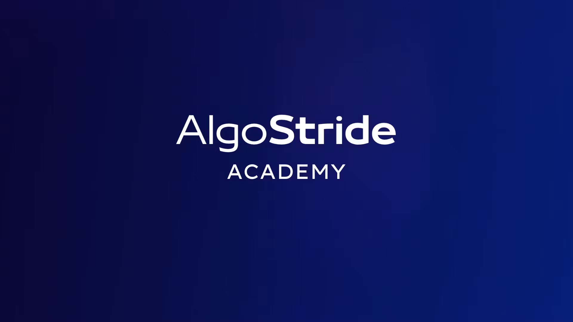 AlgoStride Academy