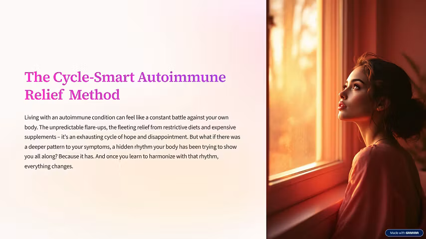 Cycle-Smart Autoimmune Relief