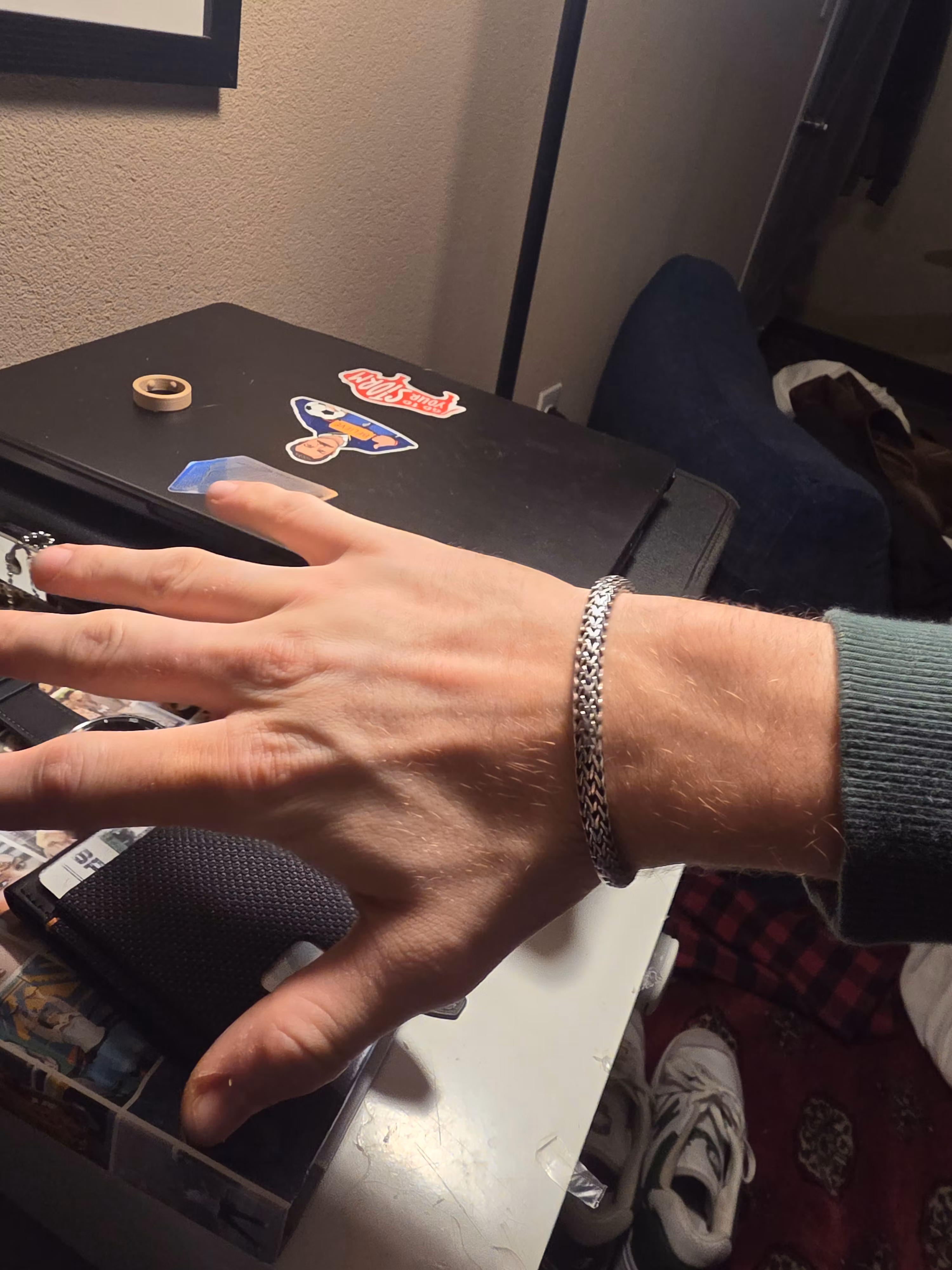 SILVER BRACELET. 